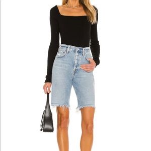 NWT Agolde 90s Pinch Waist Short in Latitude